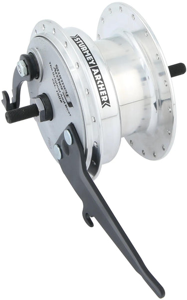 Sturmey archer naafdynamo xl-fdd 3,0 nabendyn. w.brake drum 90mm fl.
