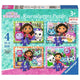 Ravensburger 4-in-1 puzzel gabby's dollhouse 12 16 20 24 stukjes