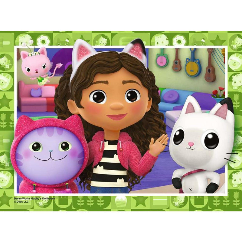 Load image into Gallery viewer, Ravensburger gabby's poppenhuis legpuzzel 4in1
