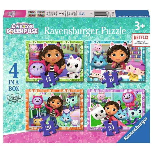 Ravensburger gabby's poppenhuis legpuzzel 4in1