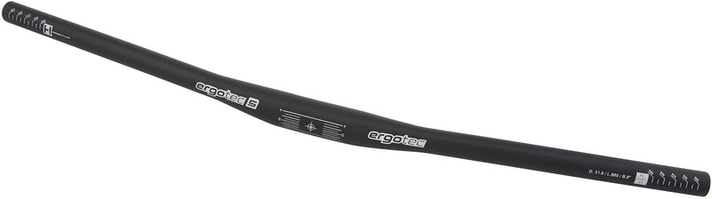 Load image into Gallery viewer, Ergotec stuur flat bar 31,8x680 mm - zwart
