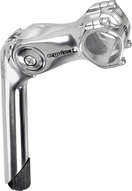 Ergotec stuurpen octopus 2 verstelbaar 31.8mm 110mm zilver