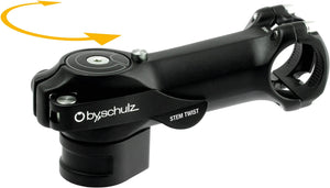 By,schulz stuurpen stem twist sds stem by.schulzstem twist sds 115 31,8mm,alu,black