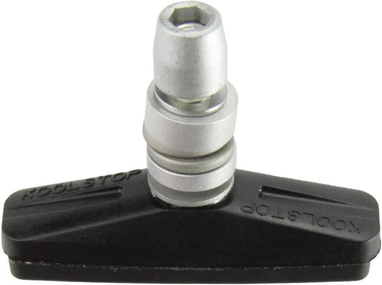 Kool-stop koolstop remschoenen v-brake city pad zwart (2st)