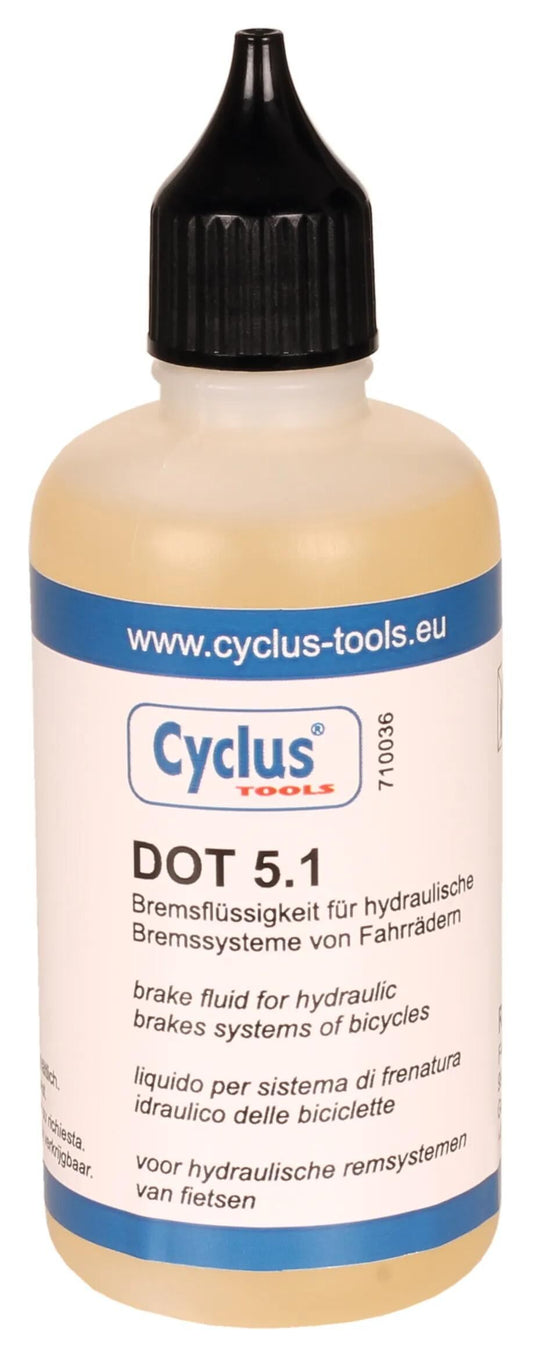 Cyclus tools bremsflüssigkeit dot 5.1 br.fluid cyclus dot 5.1 100ml bottle