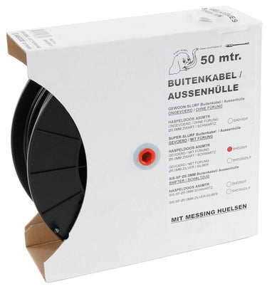 Slurf rembuitenkabel br.cab.outer casing sh250 50m b teflon caot.