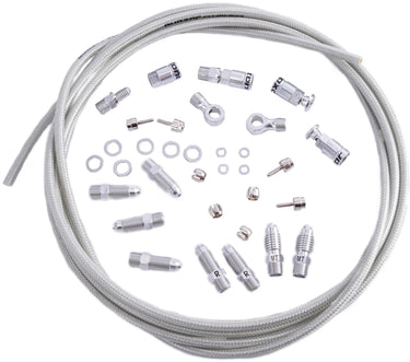 Quaxar remslang kit sherman br. line kit sherman silver 3000mm