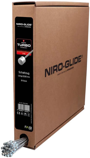 Niro-glide schaltzug ceramic turbo niro glide ceramic turbo derailleur cable 4500 mm