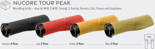 Herrmans nucore tour handvat grips tour peak starter package