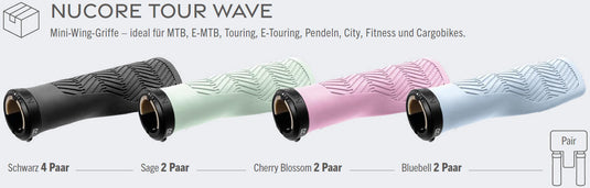 Herrmans nucore tour handvat grips tour wave starter package