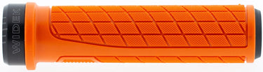 Widek handvatset the flow alu lock-ring zwart oranje