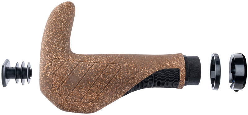 Load image into Gallery viewer, Contec handvatten merge trekking bar kork ct grips merge trekking bar cork 96 140mm
