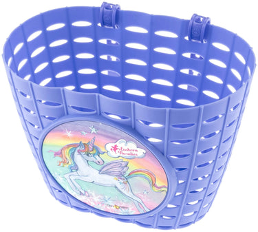 Bike fashion kinder fietsmand kids basket einhorn paradies