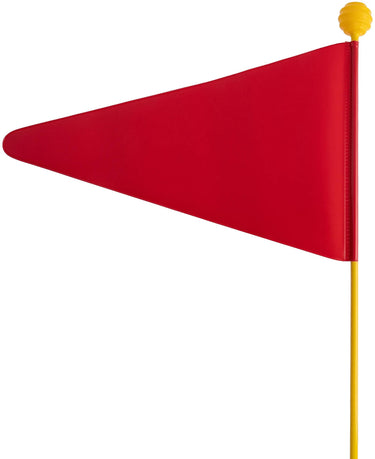 Bike fashion sicherheitswimpel safety flag bike fash. red