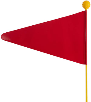 Bike fashion sicherheitswimpel safety flag bike fash. optima red