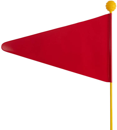 Bike fashion sicherheitswimpel safety flag bike fash. optima red