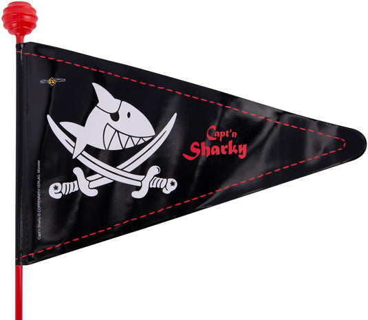 Bike fashion sicherheitswimpel safety flag capt'n sharky