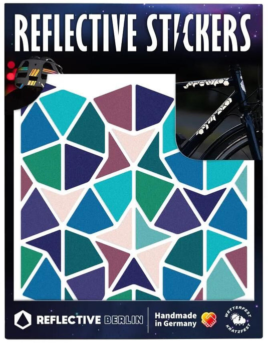 Reflective berlin reflexaufkleber shapes refl.sticker ref.berlin shapes kites darts har.