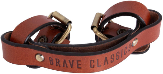 Brave classic fiets-transportgreep bike transport grip brown