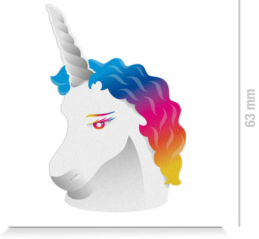 Reflective berlin reflex-sticker decals refl.strip refl.berlin decals unicorn rainbow