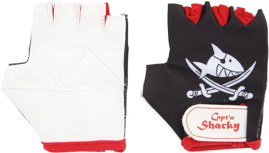 Bike fashion kinderhandschuh capt'n sharky kids gloves sharky size 4 b w r