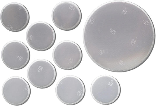 4-act reflexaufkleber refl.sticket circles 9pcs.