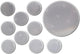 4-act reflex-sticker refl.sticket circles 9pcs.