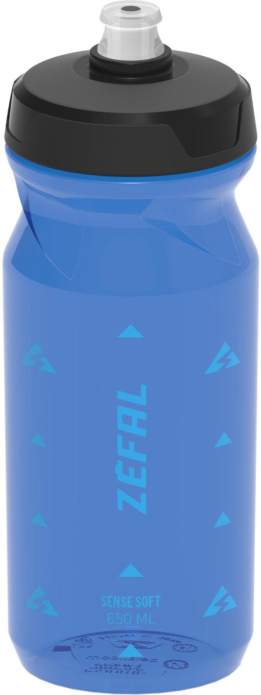 Zéfal bidon sense soft bottle sense soft 650ml trans blue