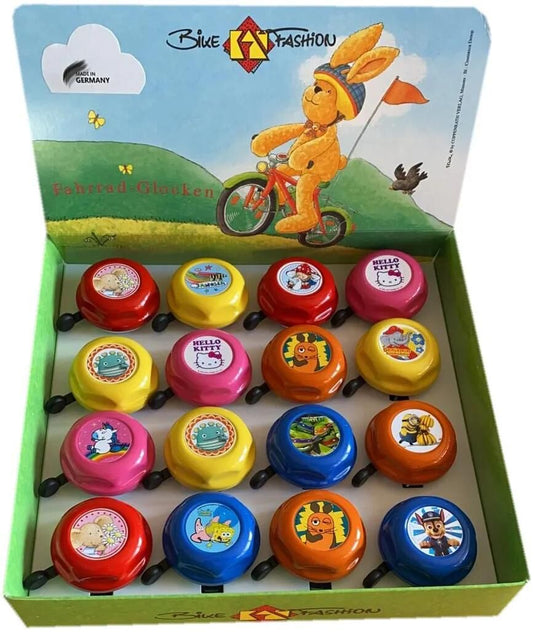 Bike fashion kinderglocke bell licence motives sorts