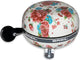 Basil Bloom - fietsbel - 80 mm - wit met bloemen