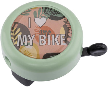 Reich klingel i love my bike rich motif bell i love my bike pastel gr