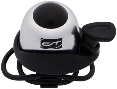 Contec fietsbel cup-a-ding ct bell cup-a-ding silver, o-ring