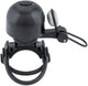 Contec fietsbel diamond bing ct mini bell diamond bing, black silver, uni
