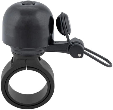 Contec fietsbel diamond bing ct mini bell diamond bing, black, 22.2 mm