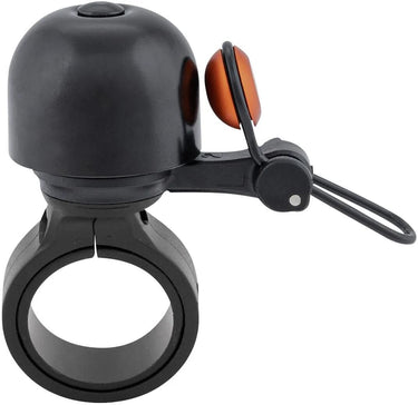 Contec fietsbel diamond bing ct mini bell diamond bing, black orange, 22.2m
