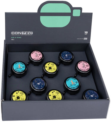 Contec kinder fietsbel kid-a-ring ct bell kid-a-ring display a 10 pcs