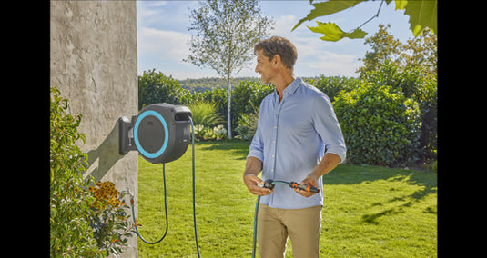 Gardena wandslangenbox powerroll xxl p4a set