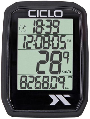 Ciclosport fietscomputer protos 205 bike computer protos 205 black