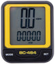 Contec fietscomputer cbc-464 ct computer cbc-464 wire, black neoyellow