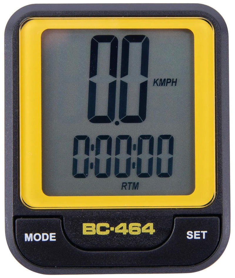 Load image into Gallery viewer, Contec fahrradcomputer cbc-464 ct computer cbc-464 wire, black neoyellow
