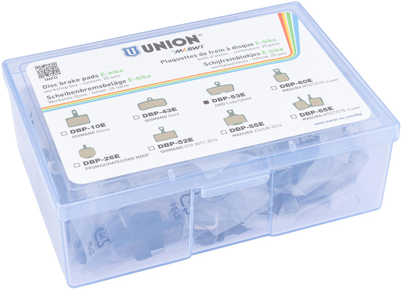 Load image into Gallery viewer, Union schijfremblokset dbp-53e organisch kevlar (25pr)
