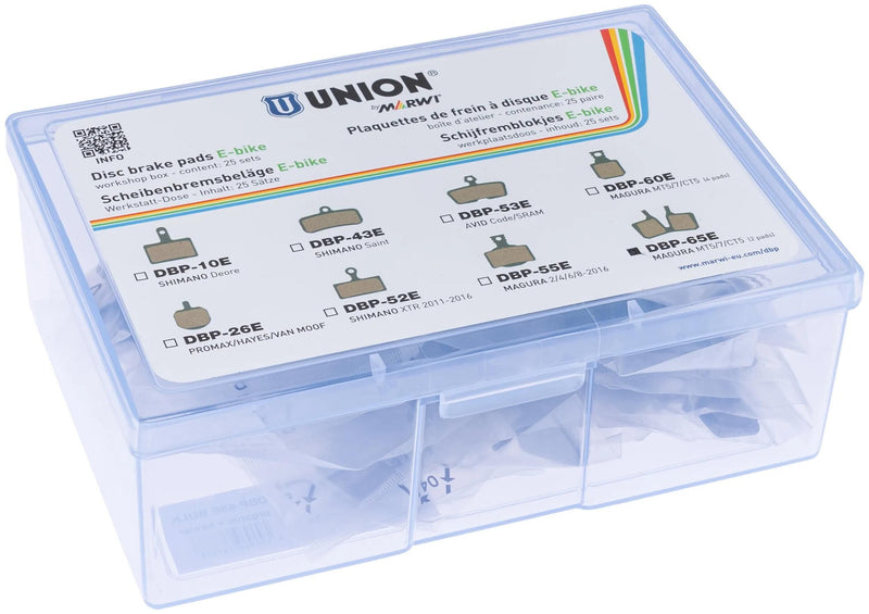 Load image into Gallery viewer, Union schijfremblokset dbp-65e organisch kevlar (25pr)
