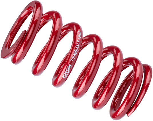 Rockshox veer spring rs 37,5-45mm 114mm 400 lb elect.red