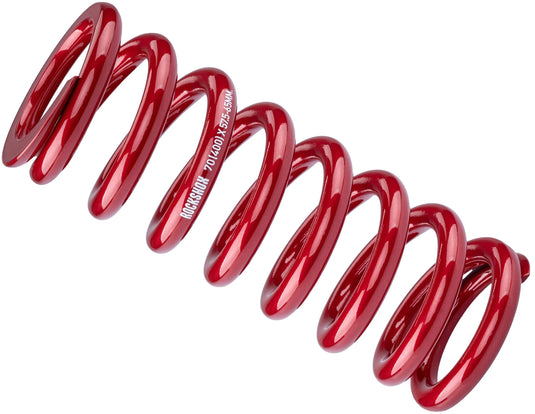 Rockshox veer spring rs 57,5-65mm 151mm 400 lb electr.red