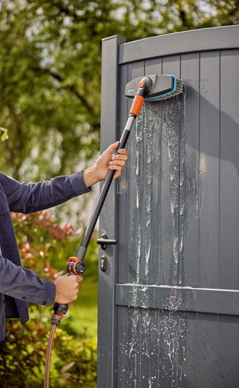 Load image into Gallery viewer, Gardena cleansystem wasset met steel zacht
