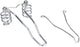 Contec satteluntergestell saddle.part ct saddle bracket set f.cl.excl.trek. unisex