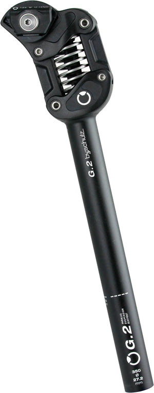 By,schulz parallelogramm-federsattelstütze g.2 st par.su.seatpost g.2 st 34,9x350mm soft