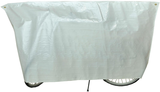 Vk international fiets-beschermhoes classic bike cover intern. classic white