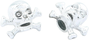Contec ventiel-stofkapje valve.caps ct valve caps skull+bones chrome