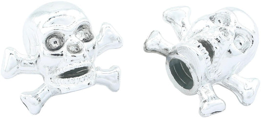 Contec ventilkappe valve.caps ct valve caps skull+bones chrome